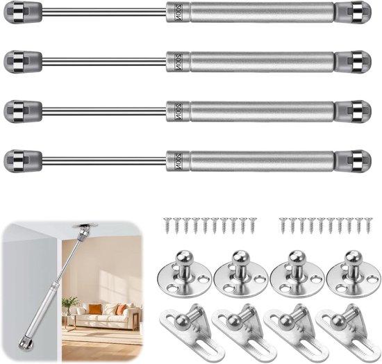 OEM Gasdämpfer 200 N/20 kg - Set aus 4 Teilen - Aufwärtsdämpfer für Möbel - Gasdämpfer für Schränke 2026