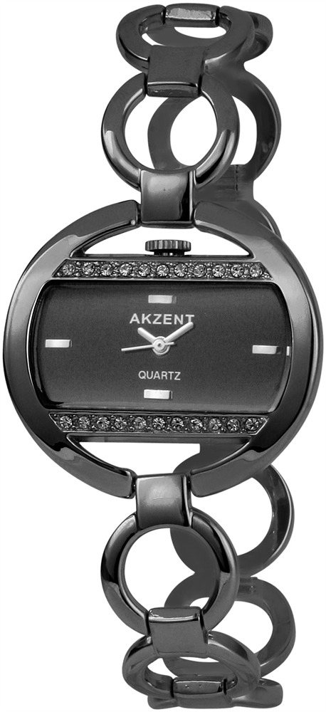 Akzent Damenuhr mit Metallarmband SS8171000001