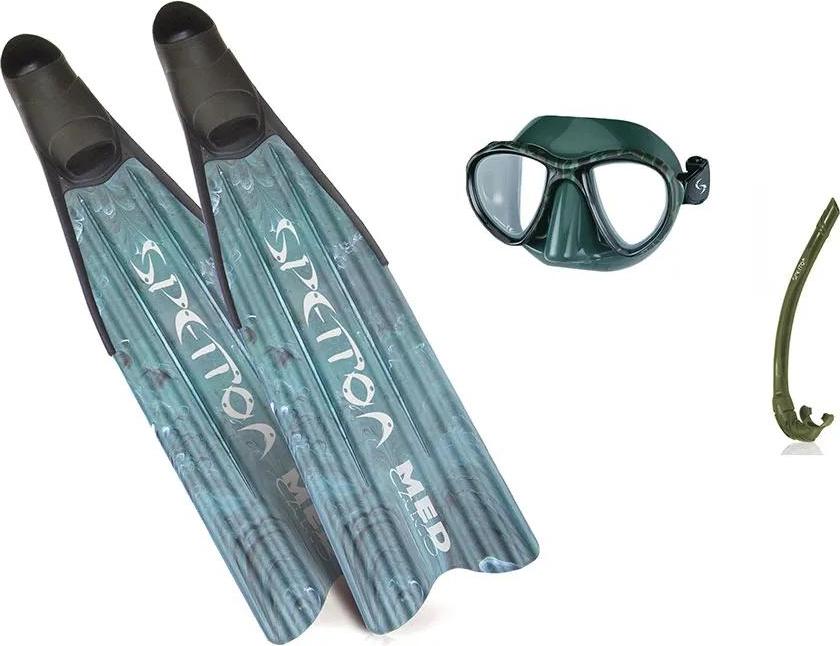 Spetton Med Green Camo Speerfischerausrüstung Grün,Blau EU 43-44 Grün,Blau EU 43-44 ALP89-43P