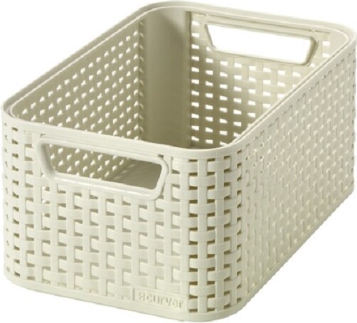 CURVER Úložný box Rattan Style2 S - krémový 03614-885