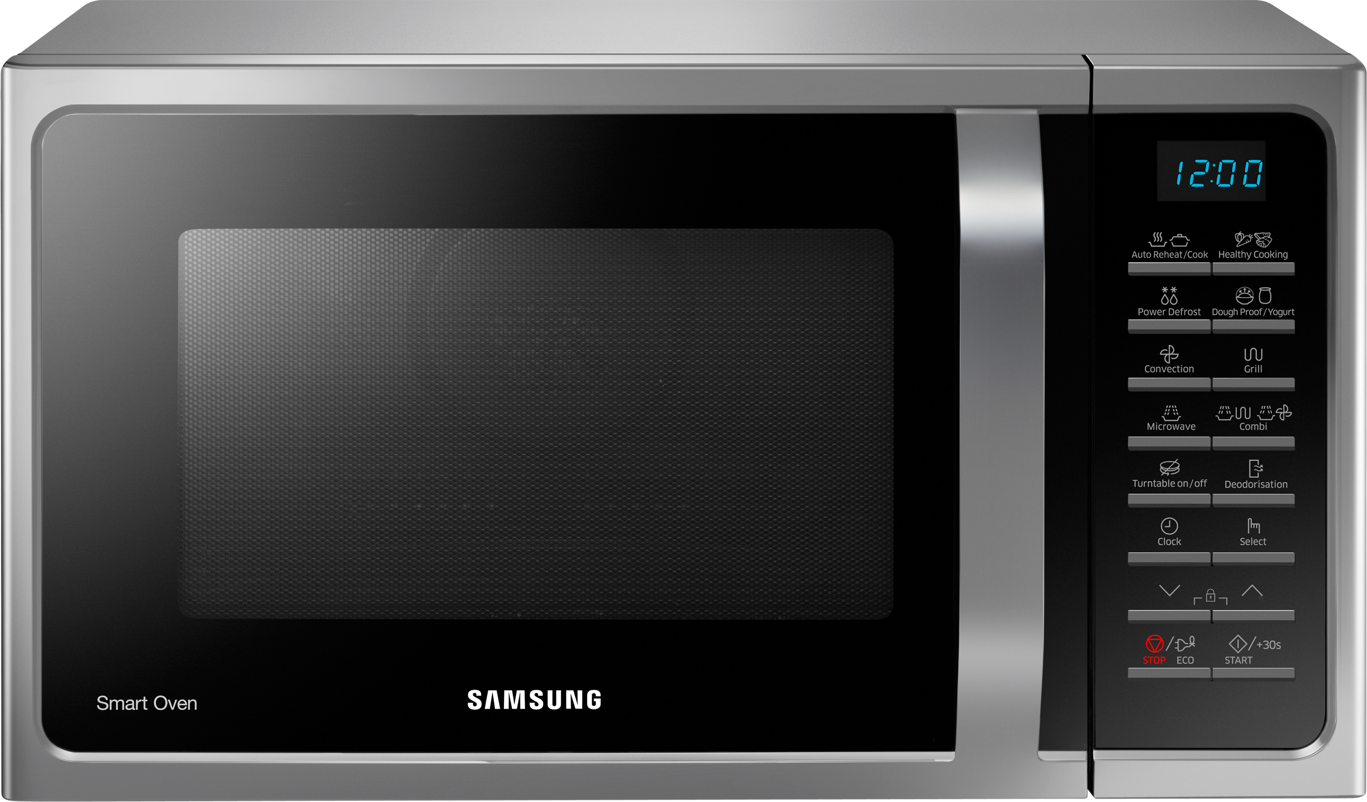 Samsung MC28H5015CS Kombi-Mikrowelle / 28 L / 1400 W / silber