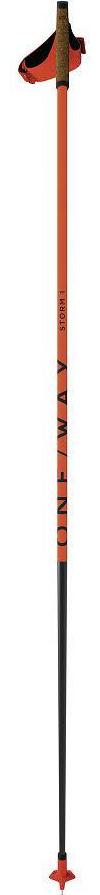 Fischer Deutschland One Way STORM 1 Unisex Langlaufstöcke klassisch orange 160 OZ41024/000