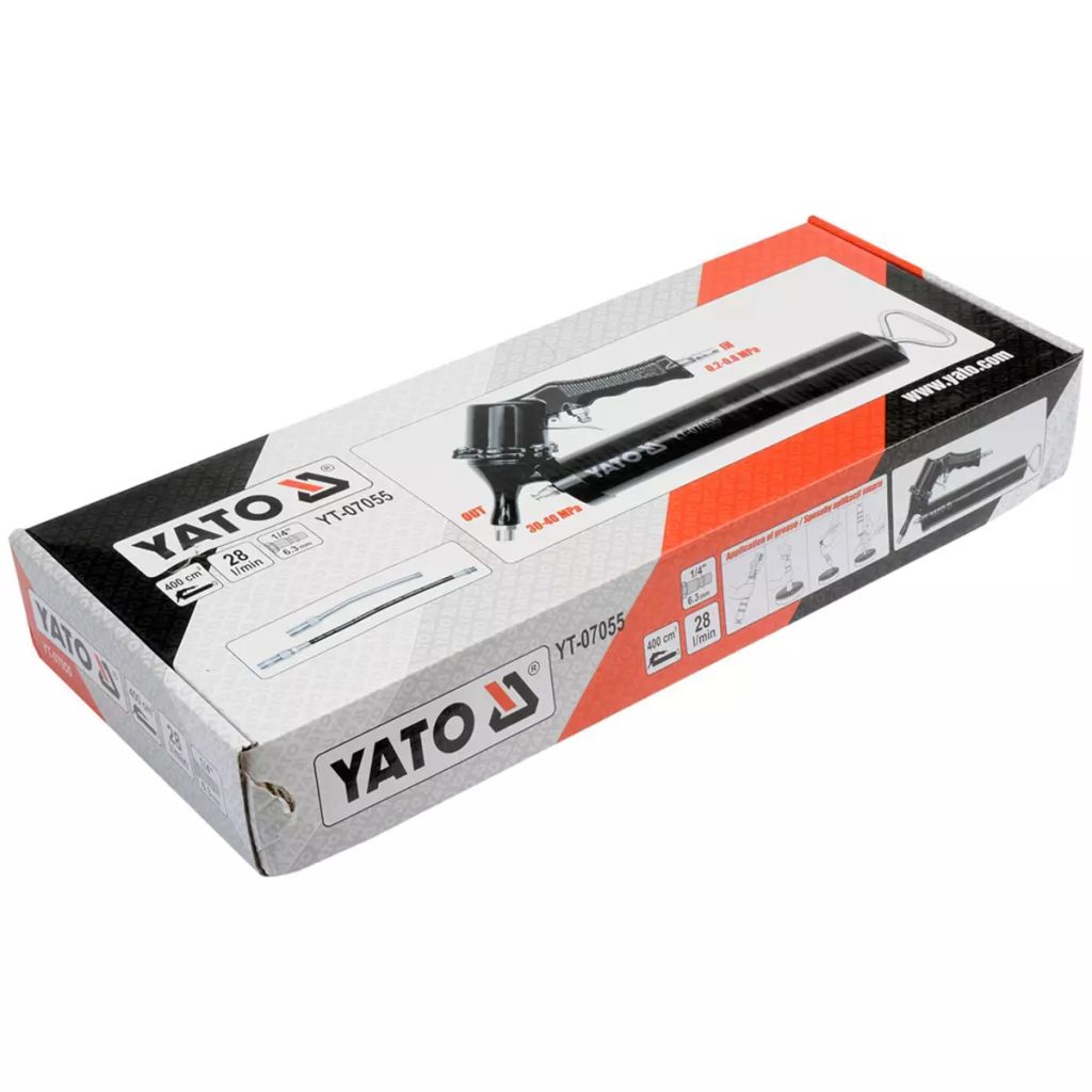 YATO Pneumatische Fettpresse 400 CC YT-07055 408035