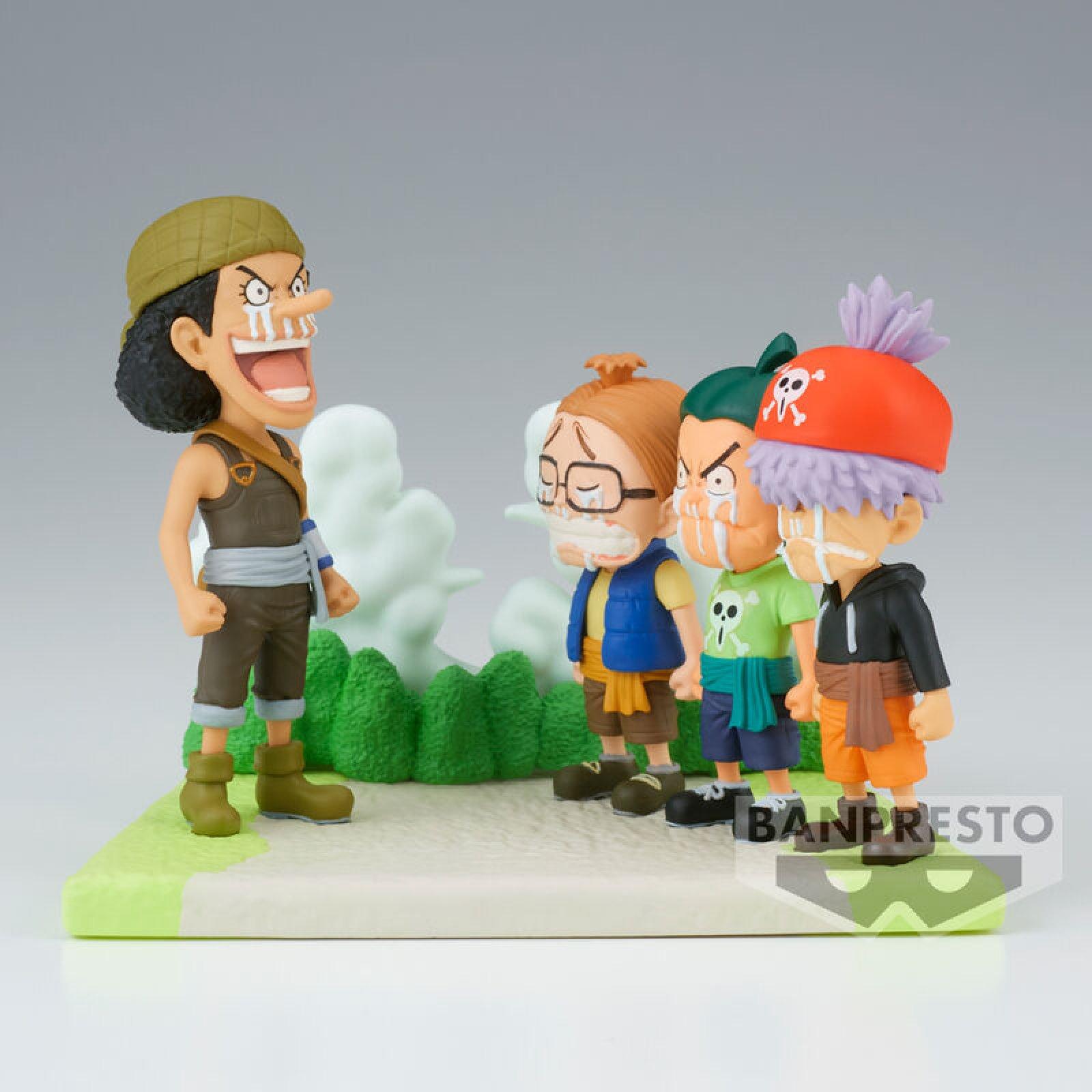 Banpresto One Piece Log Stories Usopp Piraten Figur 7cm 158812