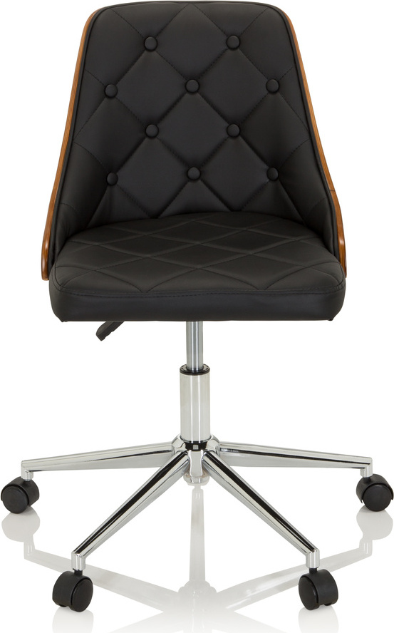 hjh OFFICE Home Office kancelárska stolička CENCA kancelárska stolička bez podrúčok otočná stolička z umelej kože