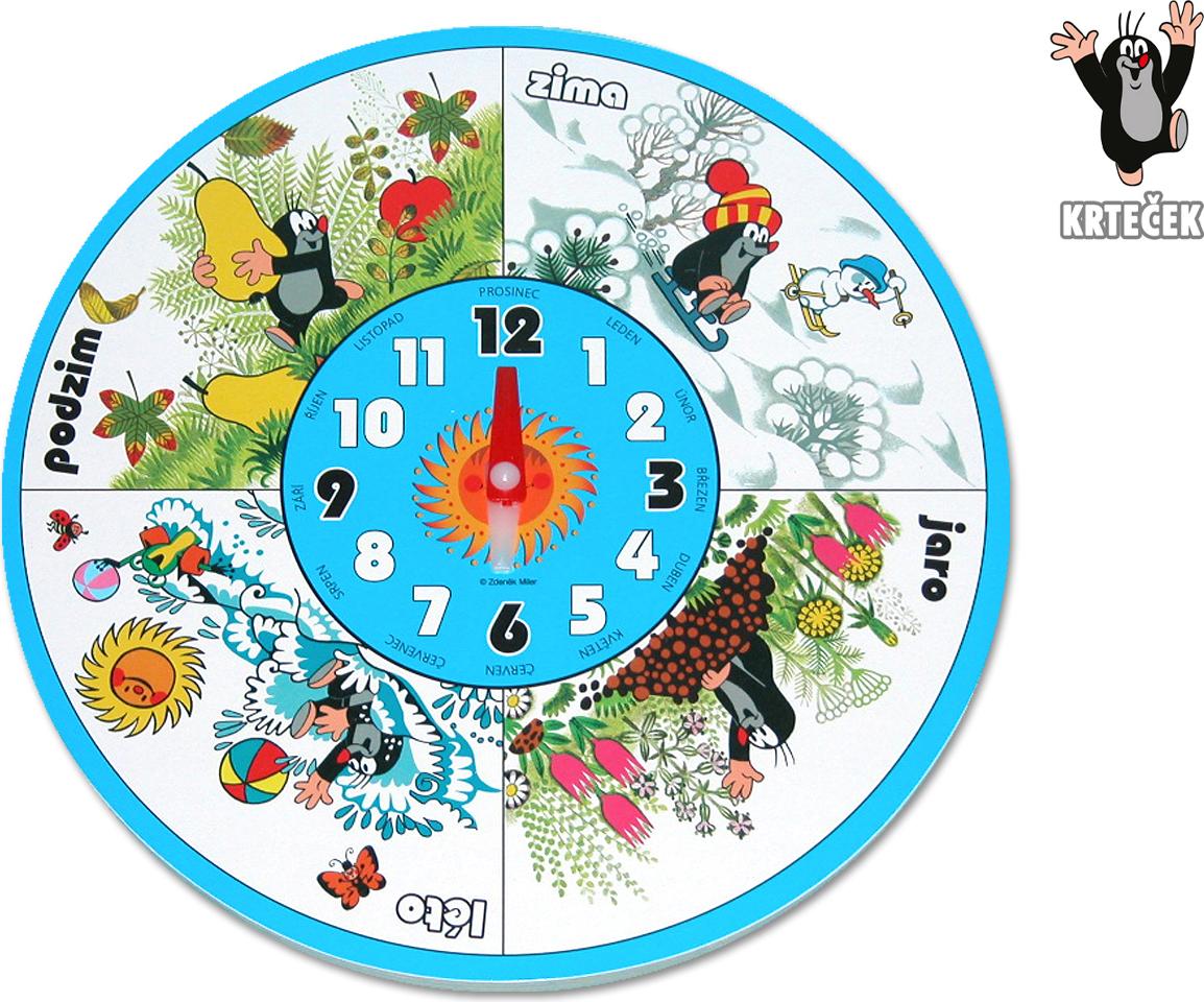 Wiky Holzuhr Krtek 20 cm