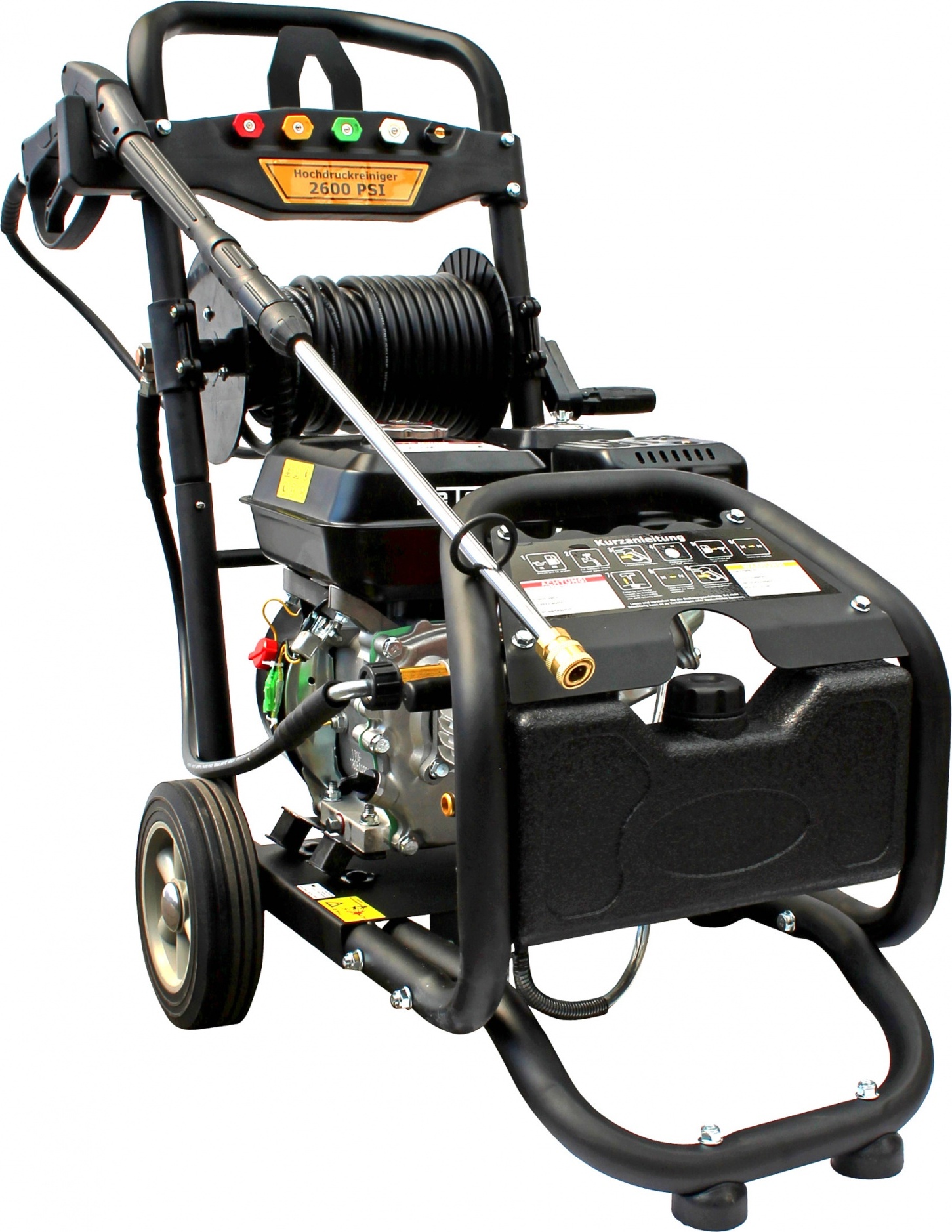Hochdruckreiniger max. 170 bar inkl. Schlauchrolle