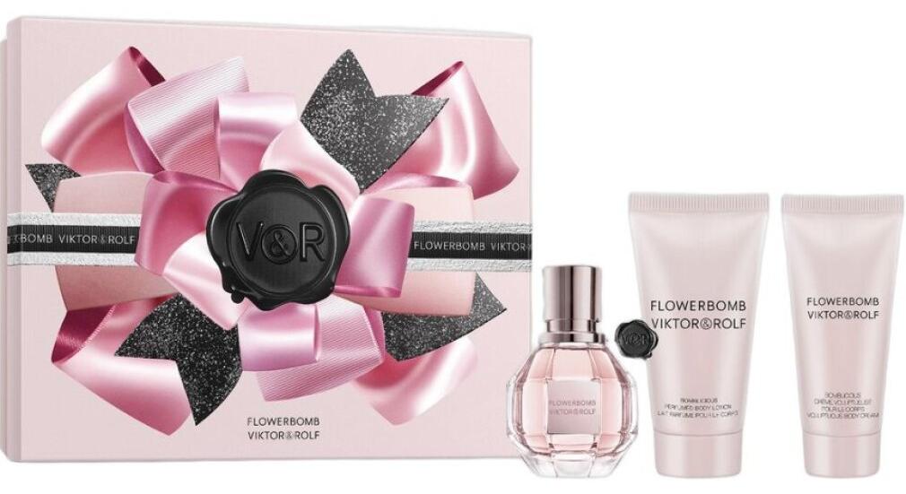 Viktor & Rolf Flowerbomb - EDP 30 ml + Kö rpercreme 50 ml + Kö rpercreme 40 ml