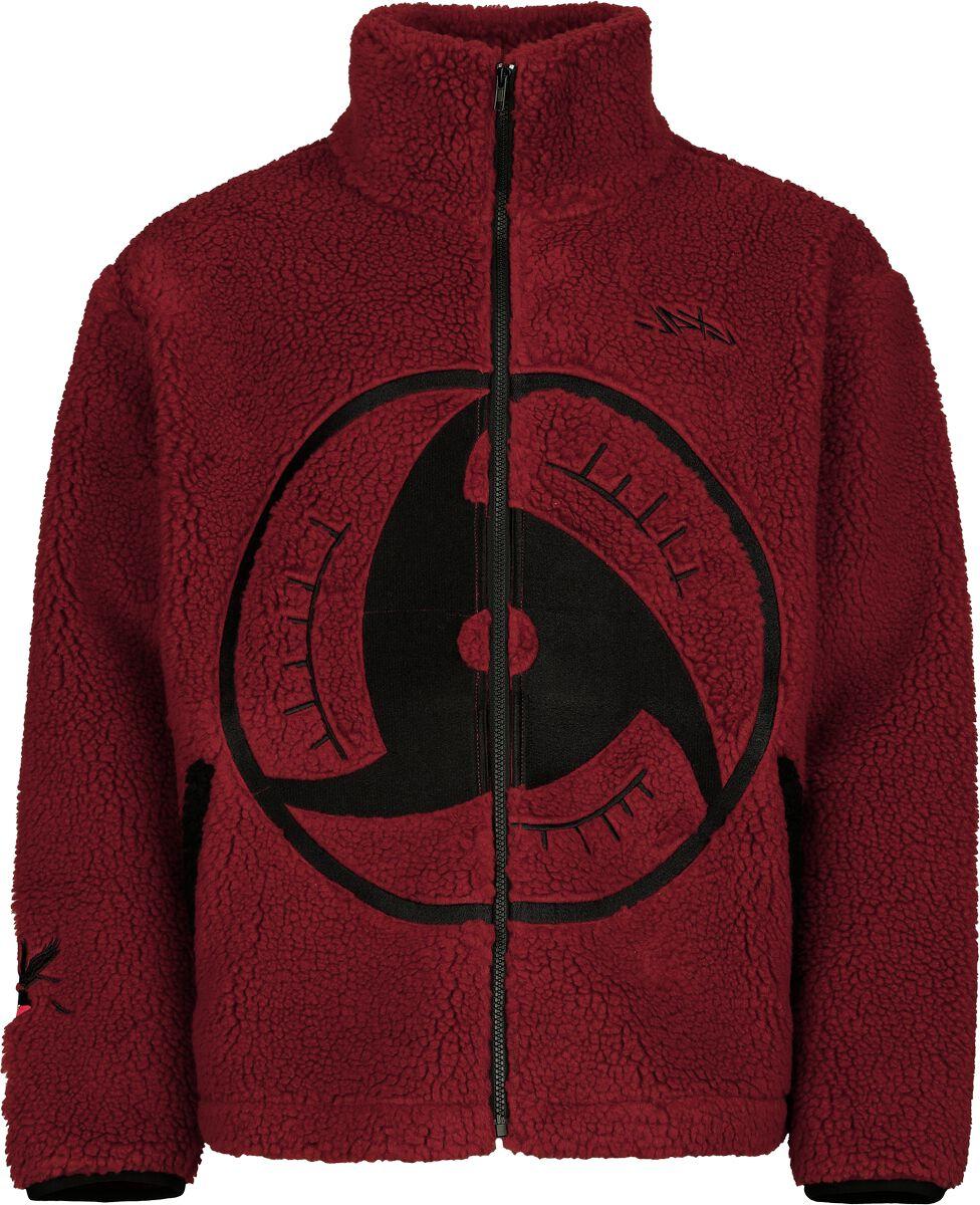 Neptun GmbH Naruto Übergangsjacke Herren Mangeky Sharingan rot XXL