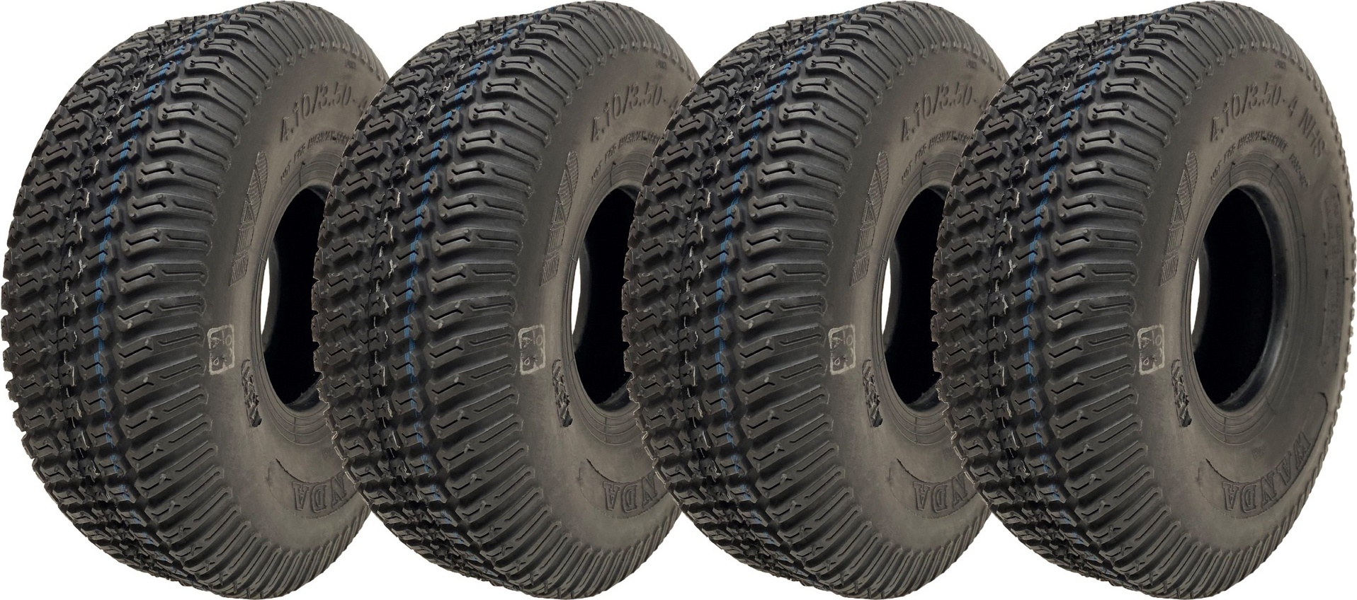 4.10/3.50-4 Pneumatiky pre kosačky na trávu Multi Turf 4ply bezdušové Wanda P332 (sada 4 ks)