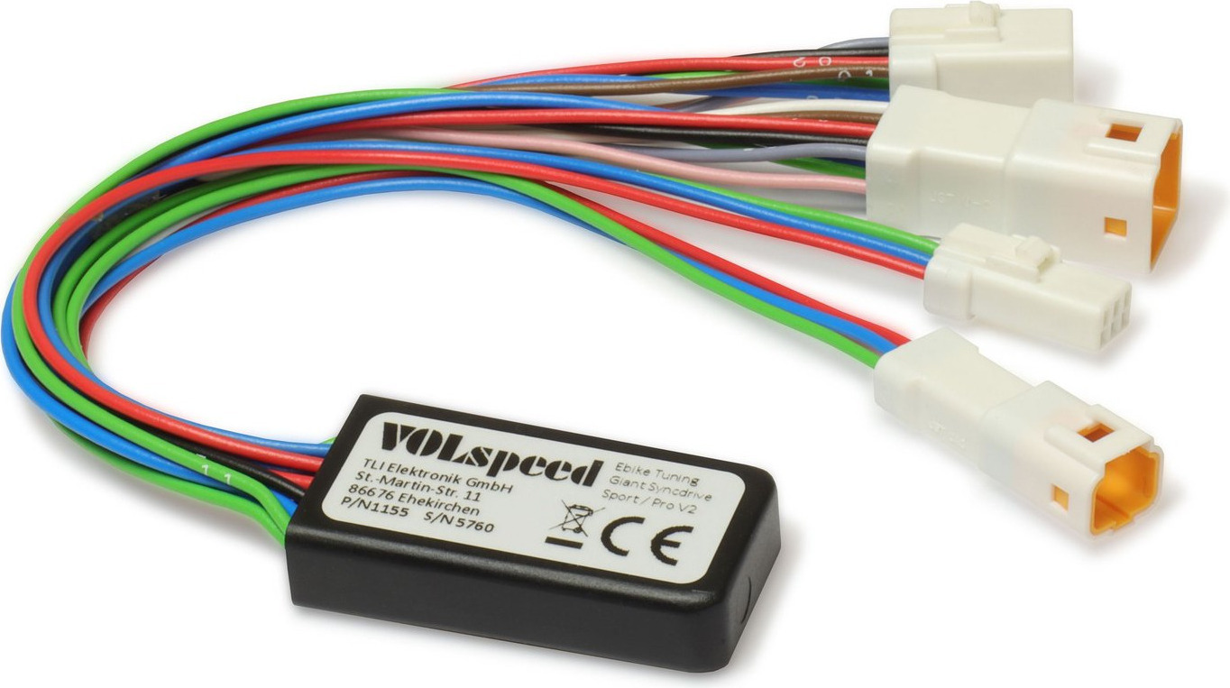 TLI Elektronik GmbH VOLspeed V4 E-Bike Tuning für Giant SyncDrive Sport / Pro / Life / Core