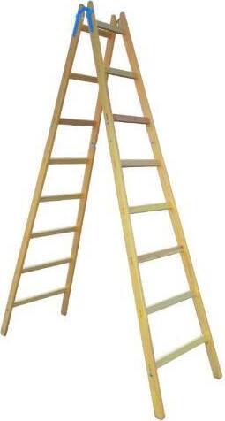 PROFI Holzsprossen, 8 Sprossen, L = 256,5 cm, ENPRO