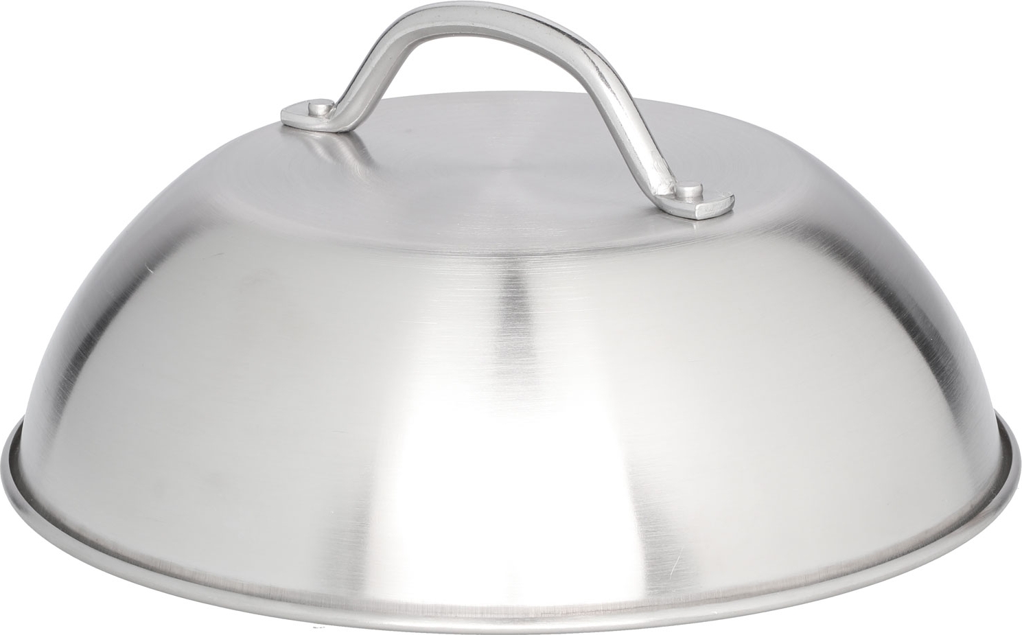 Mustang Edelstahl Wärmeglocke, Burgerglocke, Burger Dome, Schmelzglocke BBQ Ø 22,5 cm 321025