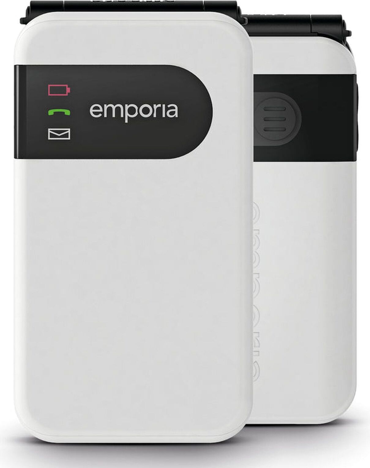 Emporia SIMPLICITYglam.4G 7,11 cm (2.8") 106 g Weiß Seniorentelefon V227.LTE.v3.wh.01