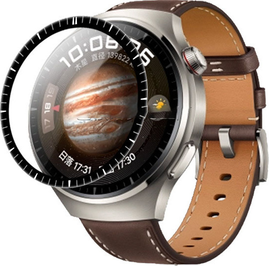 INF Displayschutzfolie für Huawei Watch 4 Pro 2 Stück- HD Klar Displayschutz Schutzfolie 330622