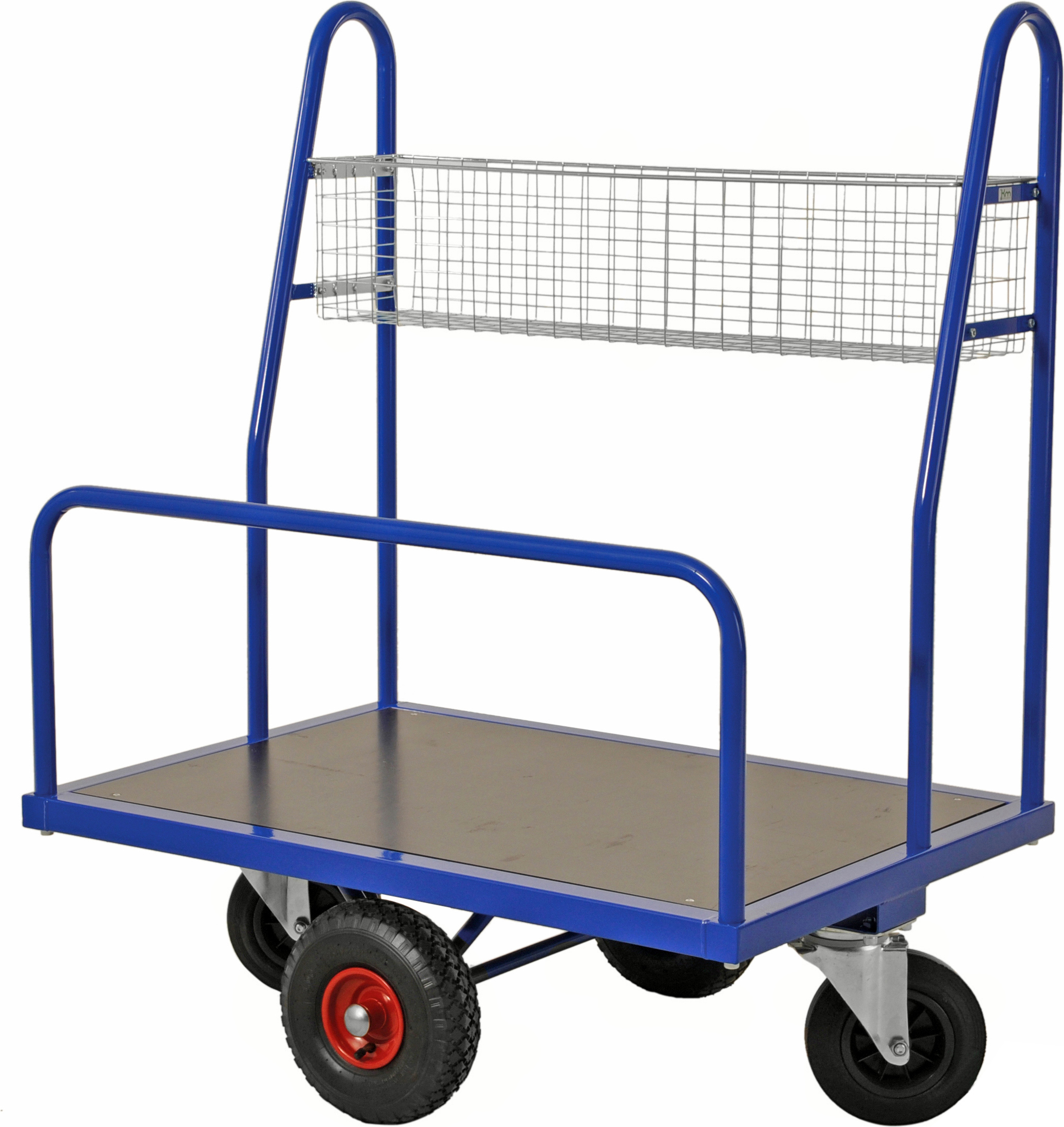 Kongamek Baumarktwagen mit verzinktem Kleinteilekorb 1000x700x1250mm KM08425
