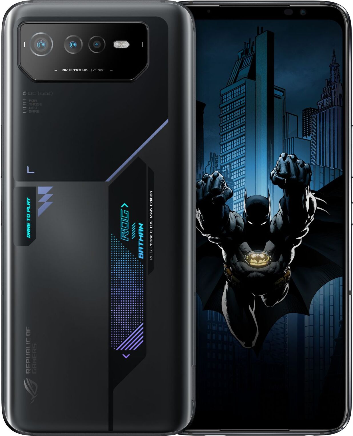 ASUS ROG Phone 6D Batman Edition Dual Sim 12+256GB nočná čierna