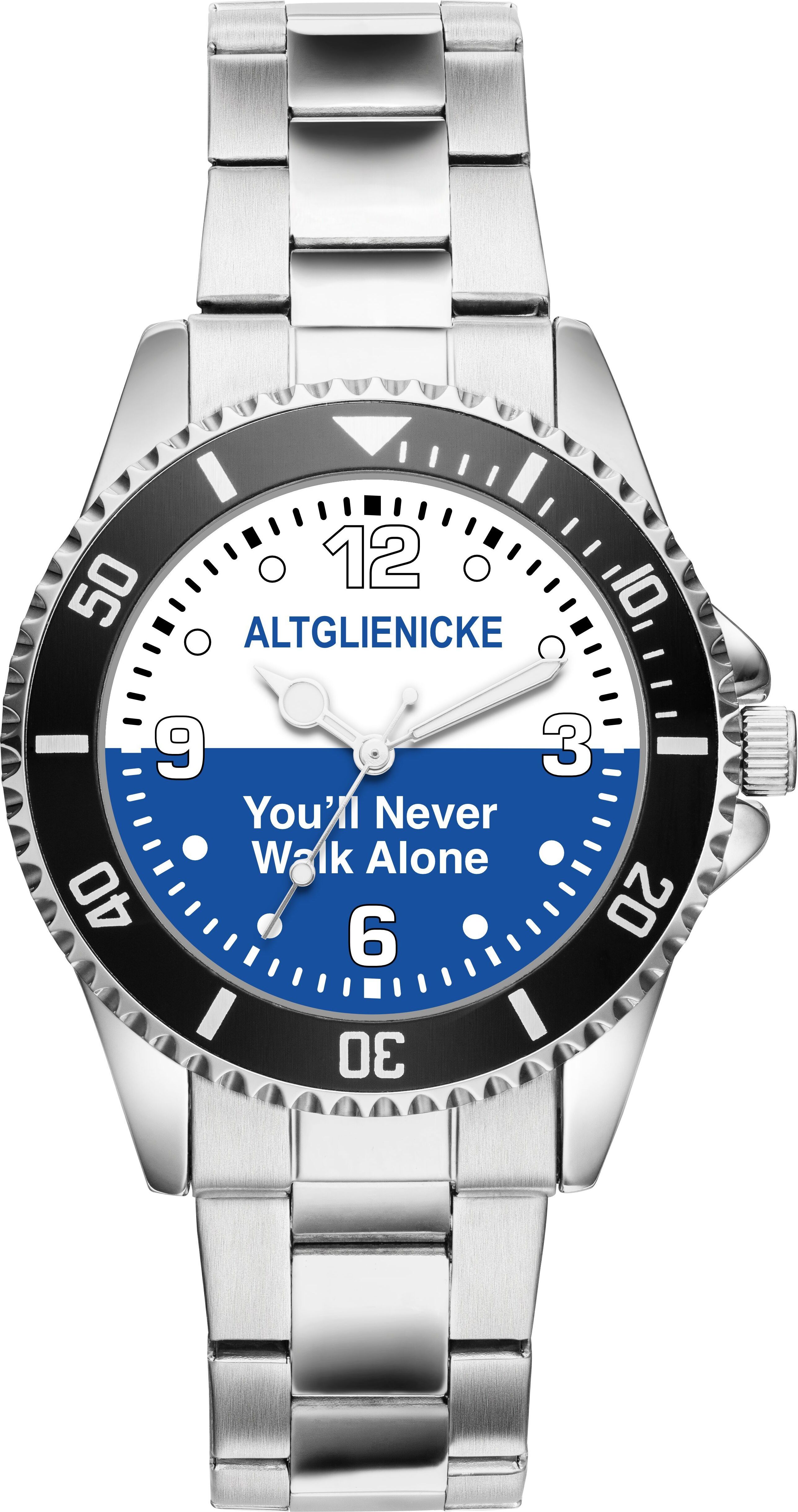 KIESENBERG Herrenuhr Armbanduhr Altglienicke Geschenk Fan Artikel Zubehör Fanartikel Analog Quartz Uhr 20230014