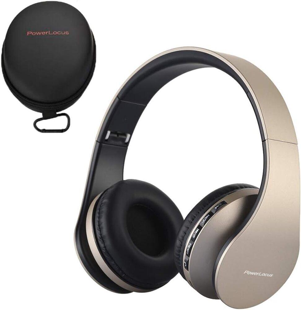 P1 Bluetooth slúchadlá, 5.0 Bluetooth, slúchadlá cez uši s mikrofónom, vylepšený stereo basový zvuk, skladacie slúchadlá pre iPhone, Android, PC, iPad, TV