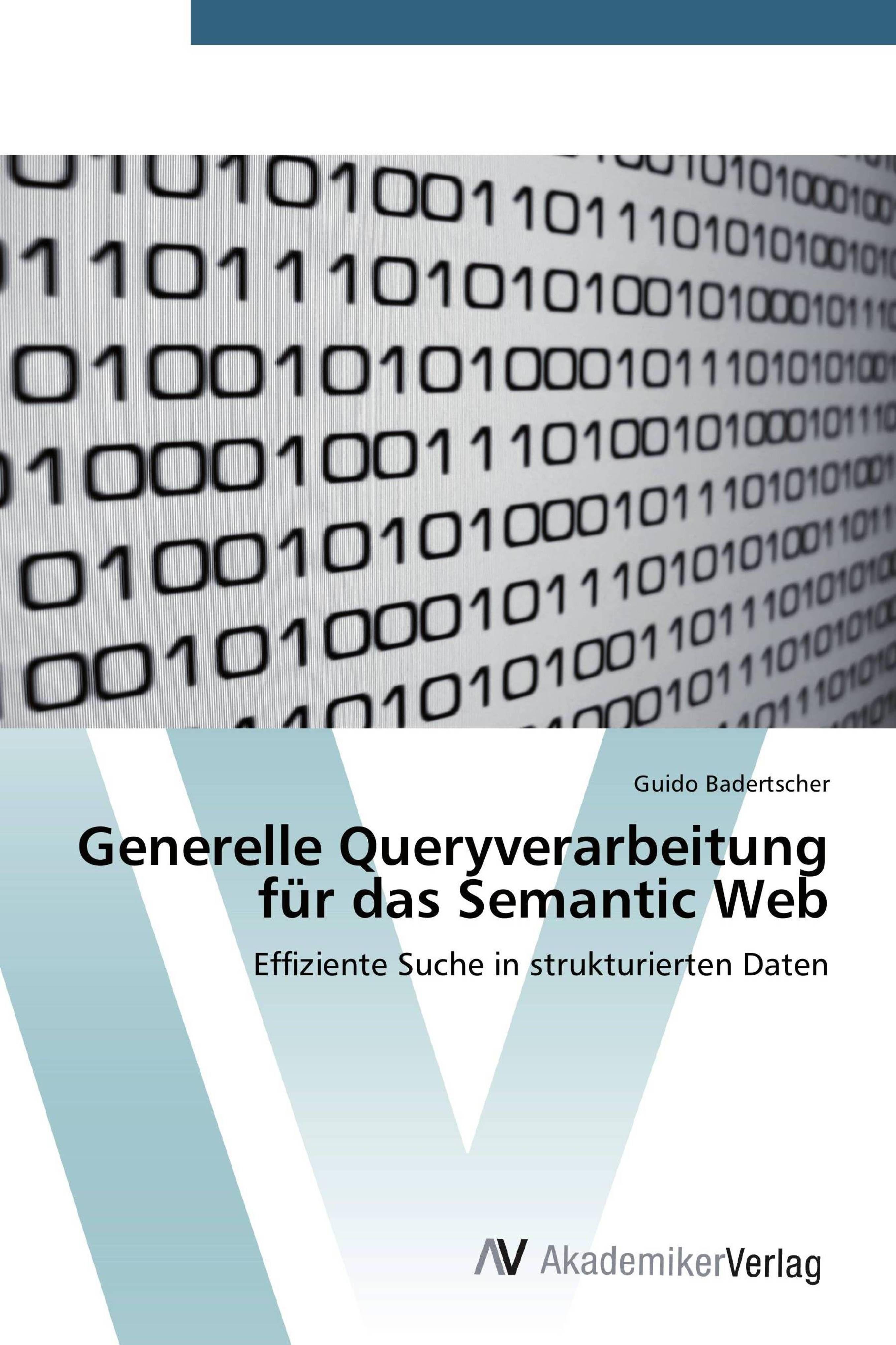 Sonstige Verlage Generelle Queryverarbeitung für das Semantic Web