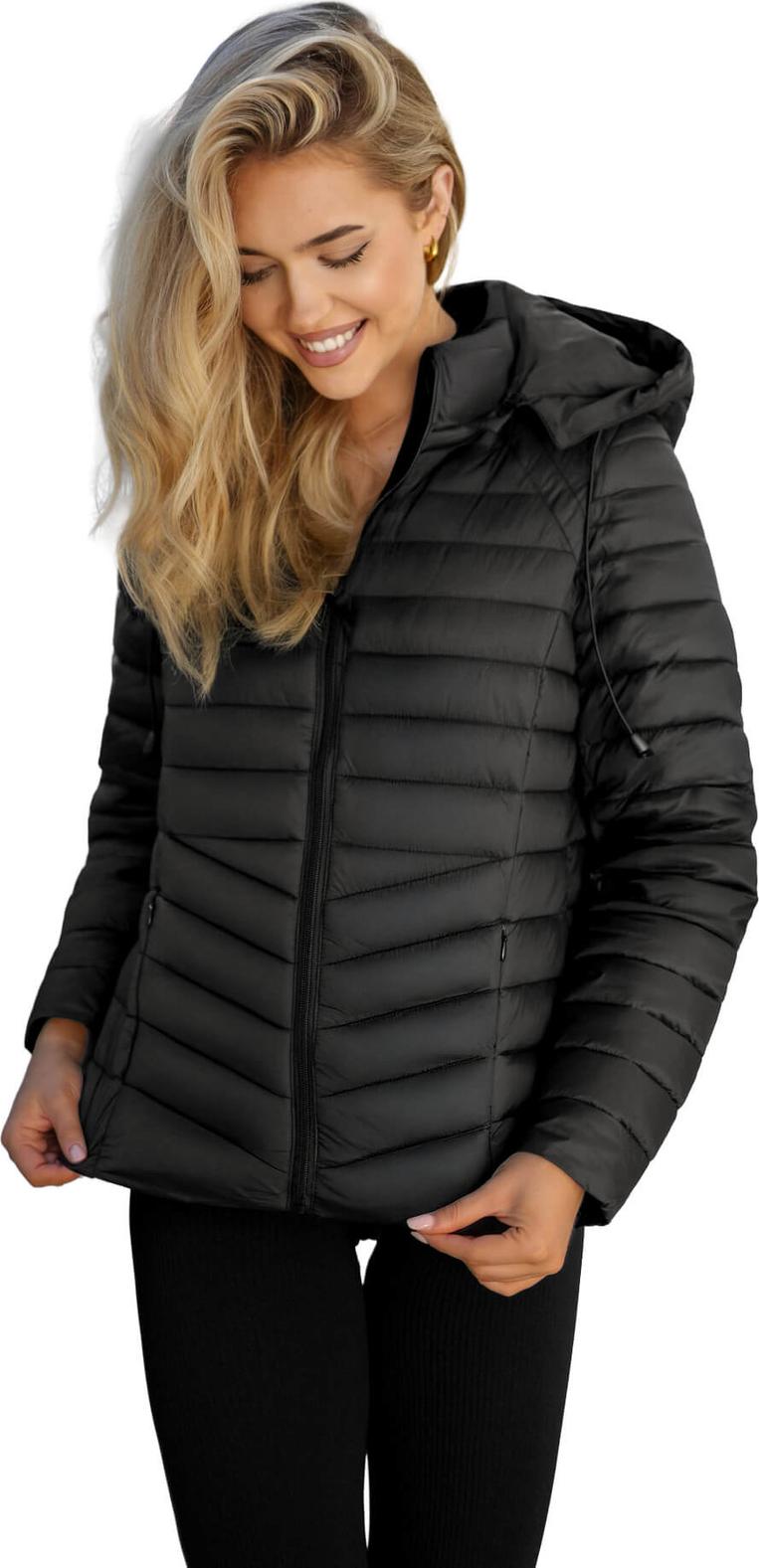 Damen Jacke Schwarz OZONEE JS/11Z8226 L