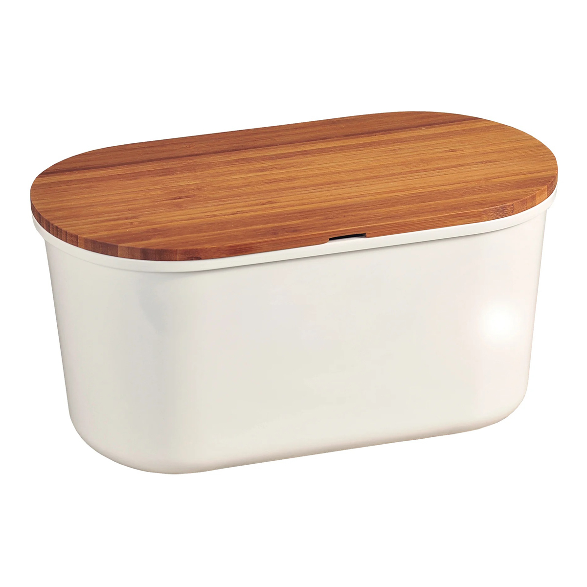 KESPER Boîte à pain avec planche 28 X 18 X 13 cm Blanc