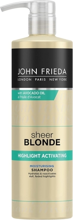 John Frieda, Feuchtigkeitsshampoo mit Avocadoöl, blondes Haar, 500 ml