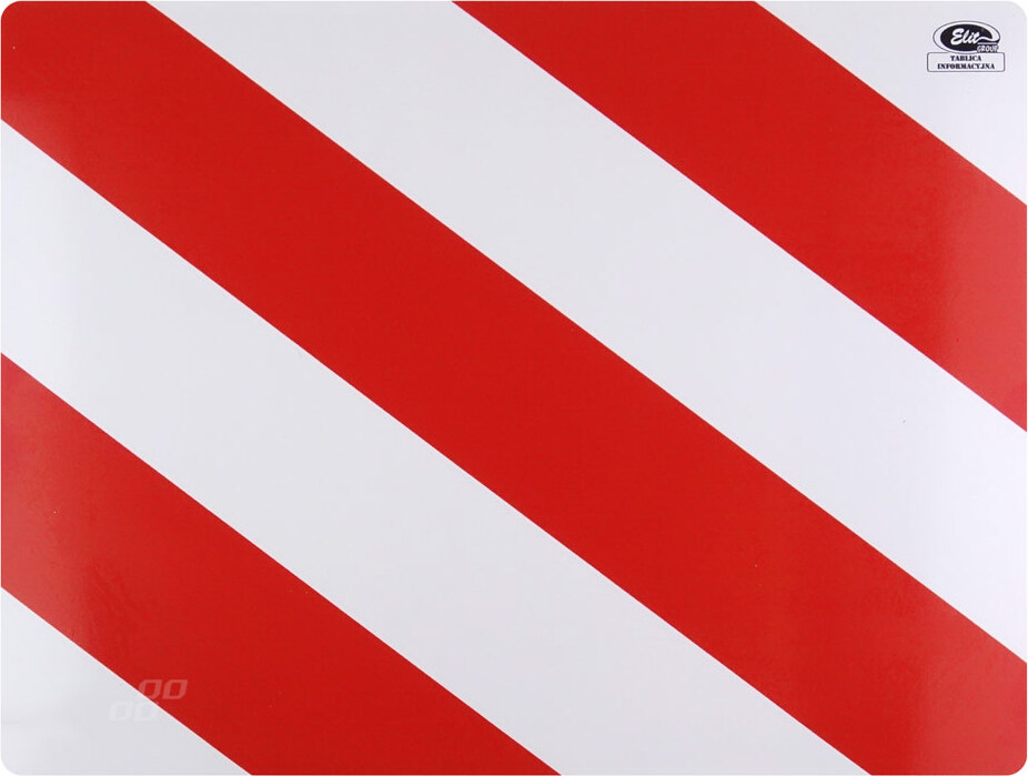 ELIT Rechtslenker Schild Nicht-reflektierend 30x40 cm TI-PG 101-04W-33 E52083