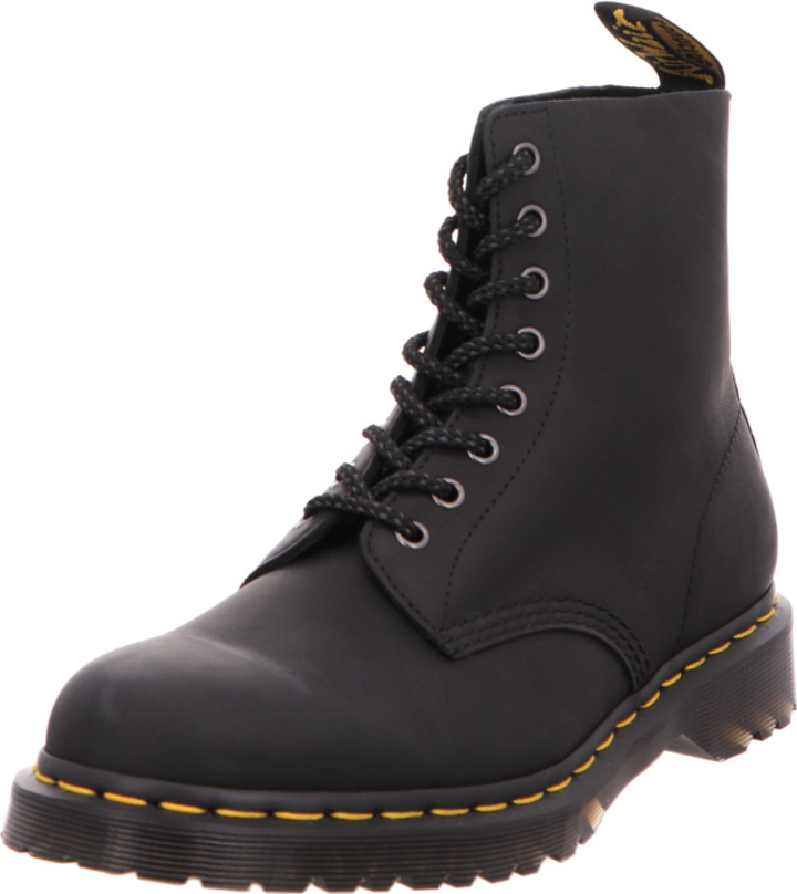 Dr Martens šnurovacie topánky PASCAL pánske kožené čierne veľkosť: 40
