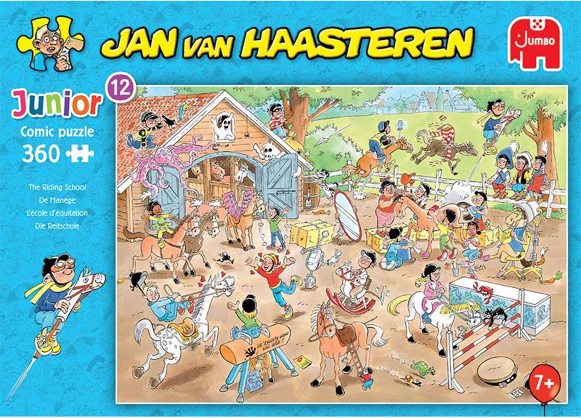 Jumbo Spiele Jan van Haasteren Junior - Reitschule 20083
