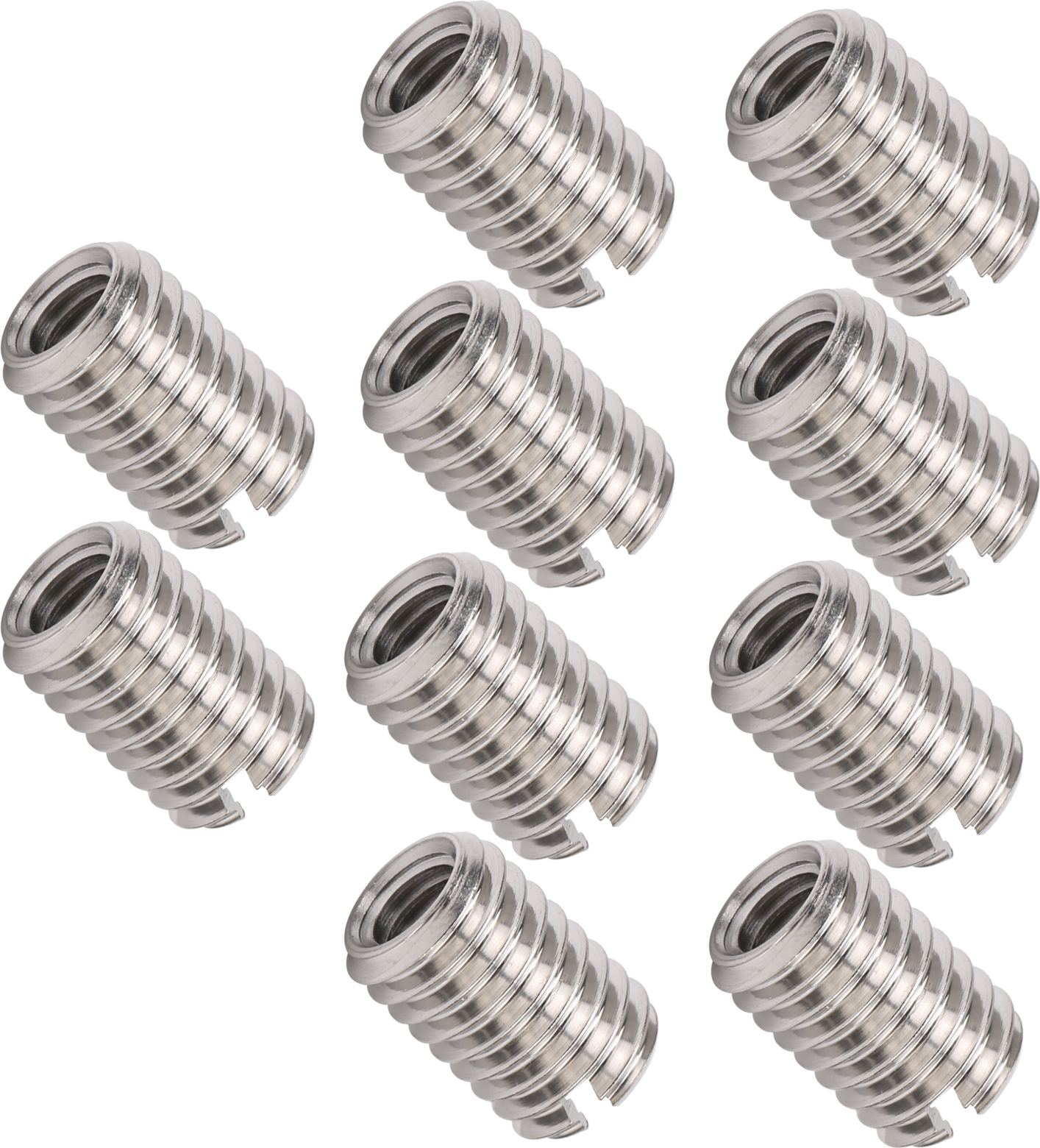 Cocosity Gewindereparaturmutter,Gewindemutter,Edelstahlmuttern,12MM Gewindereparaturmutter,Hardware-Zubehör,Muttern