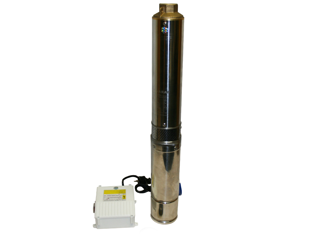Varan Motors - 4STM4-6 Ponorné čerpadlo pre hlboké studne a vrty, 4 m2/h - 48 m, 370 W