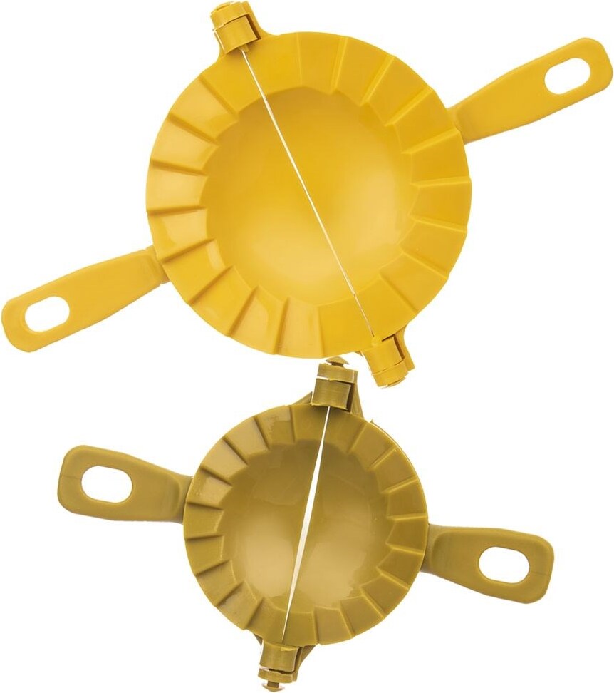 Joyce Chen Teigtaschenformer-Set – 3 Pressen (7cm, 9,5cm, 12,7cm) Für Knödel, Empanadas & Mehr | BPA-frei, Spülmaschinengeeignet