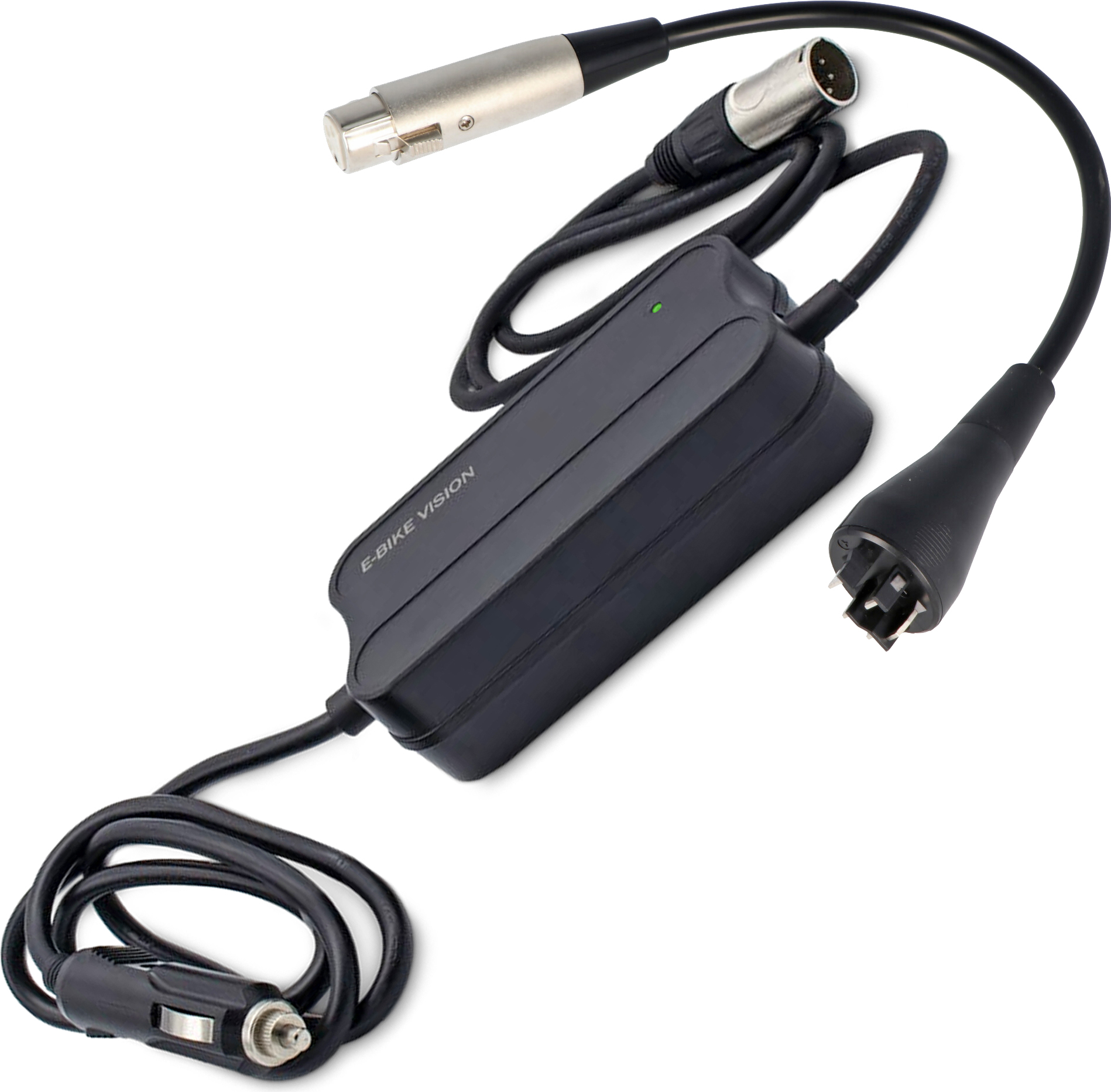 12V autonabíjačka SET pre Bosch Active, Performance 36V batéria, koncové nabíjacie napätie 42V max. 2 A nabíjací prúd, nie je vhodná pre Bosch Smart System