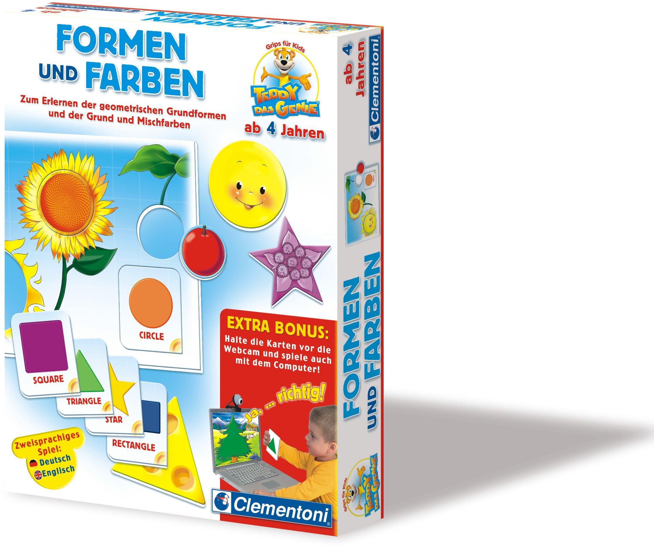 Clementoni SpA Clementoni 69827 - Formen und Farben - 2D