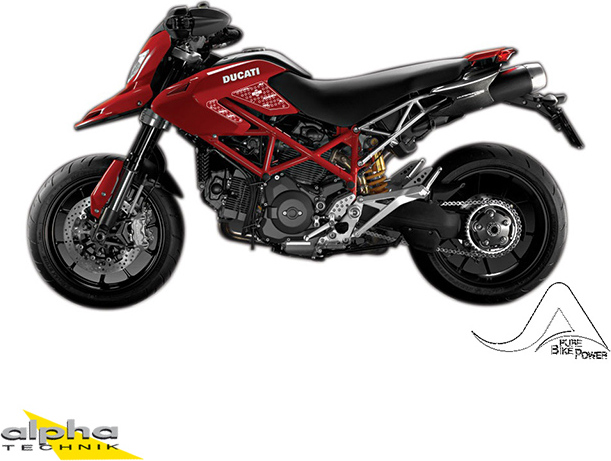Stompgrip klar, Ducati Hypermotard 1100, 2007-12 Hypermotard 1100 B1 55-10-0067
