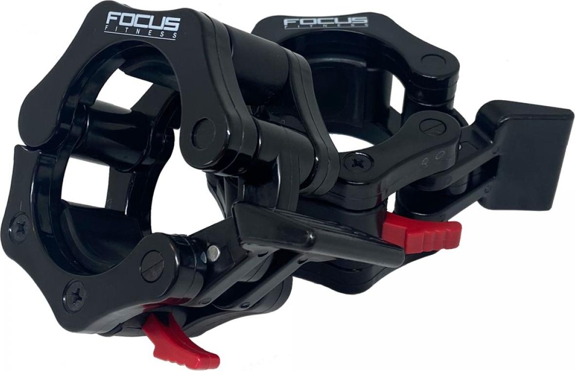 Olympische Schlösser 50 mm - Focus Fitness Olympische Schlösser Kieferschellen Set FFSLD50PJW