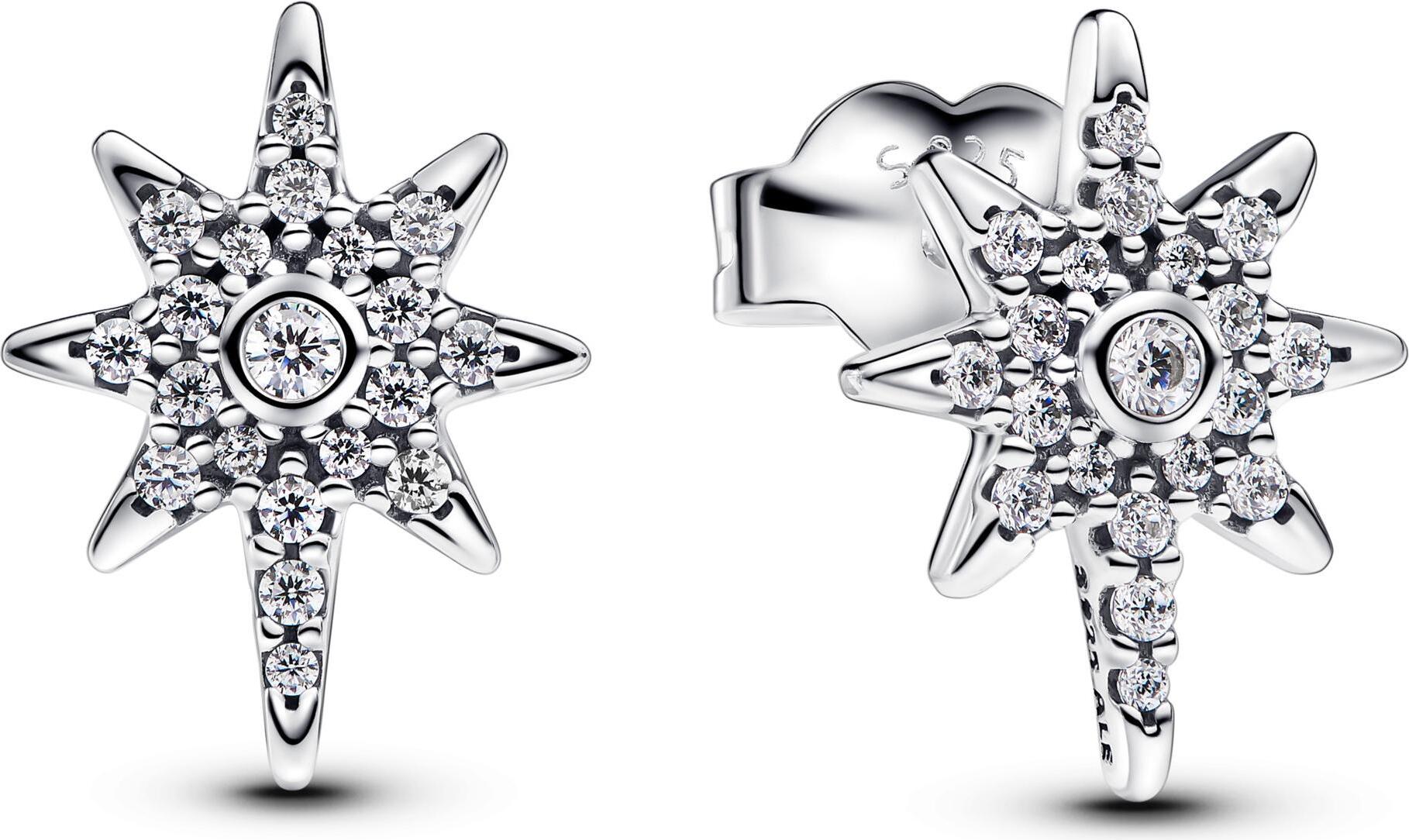 Diamond Treats Orecchini Pendenti In Argento 925 Con Zirconi Bianchi E Colorati - Confezione Regalo - 2