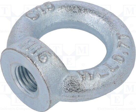 TNE 1x Ring Ring DIN: 582 M16 35mm NZU16 n Beschichtung: Zink _1GH_D-NZU16