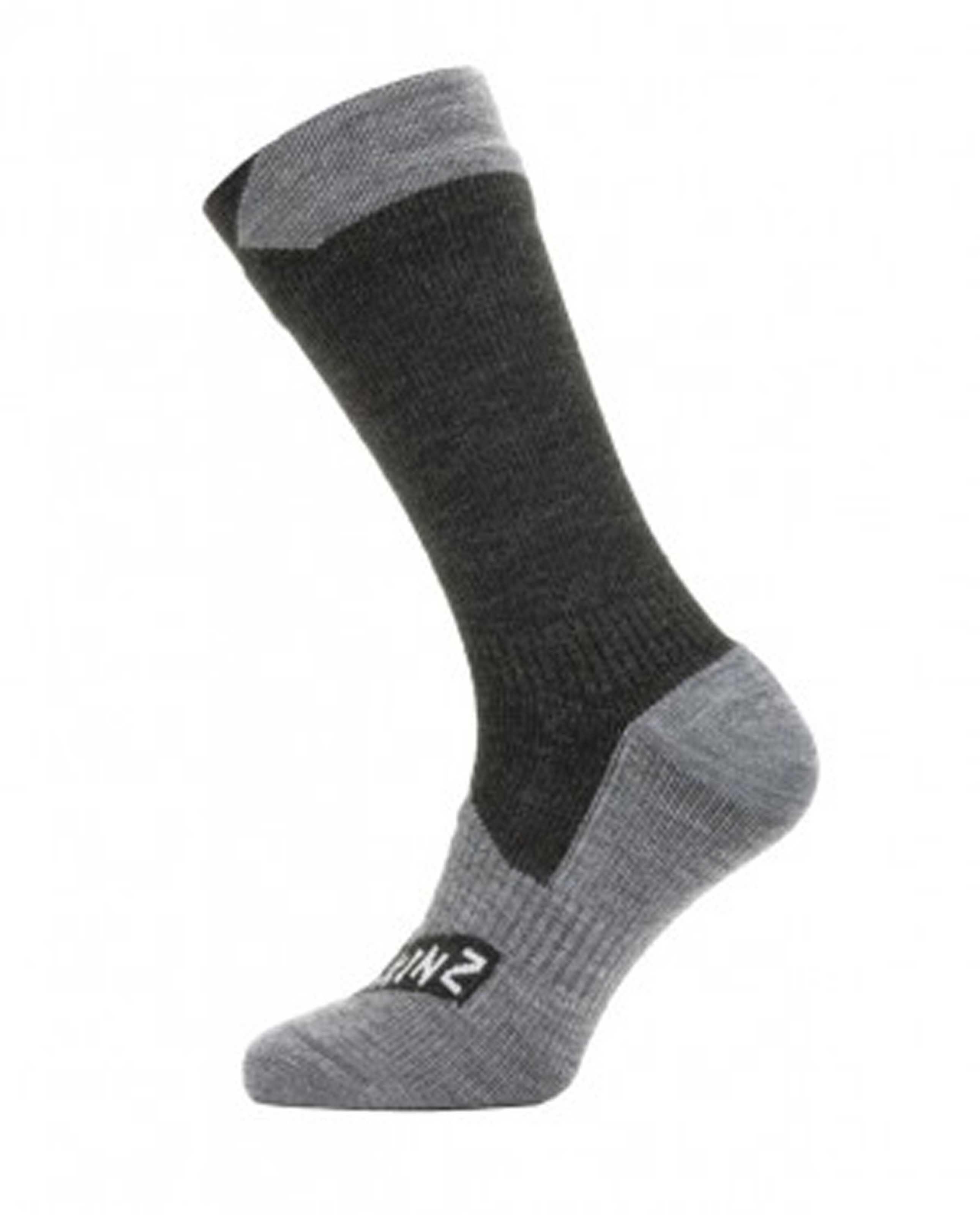 Sealskinz GmbH Socken SealSkinz All Weather Mid Length Gr.M (39-42) schwarz/grau 1,11001E+13