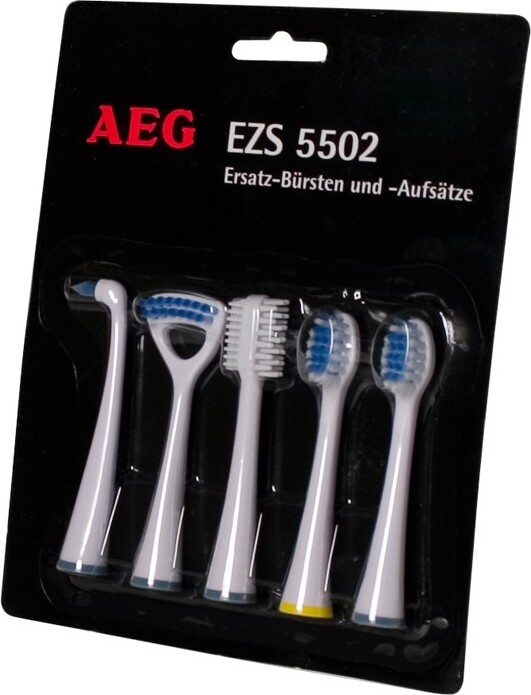 5er Set Ersatzzahnbürsten für AEG EZS 5502 5890