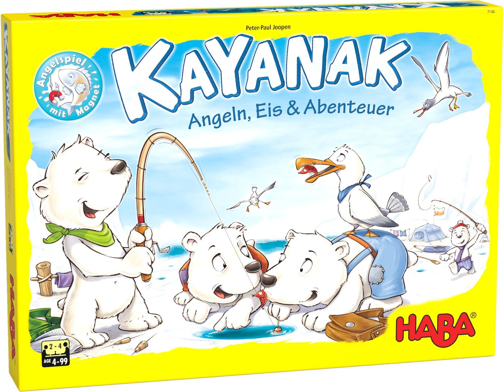 HABA Kinderspiel Geschicklichkeitsspiel Kayanak 1007146001