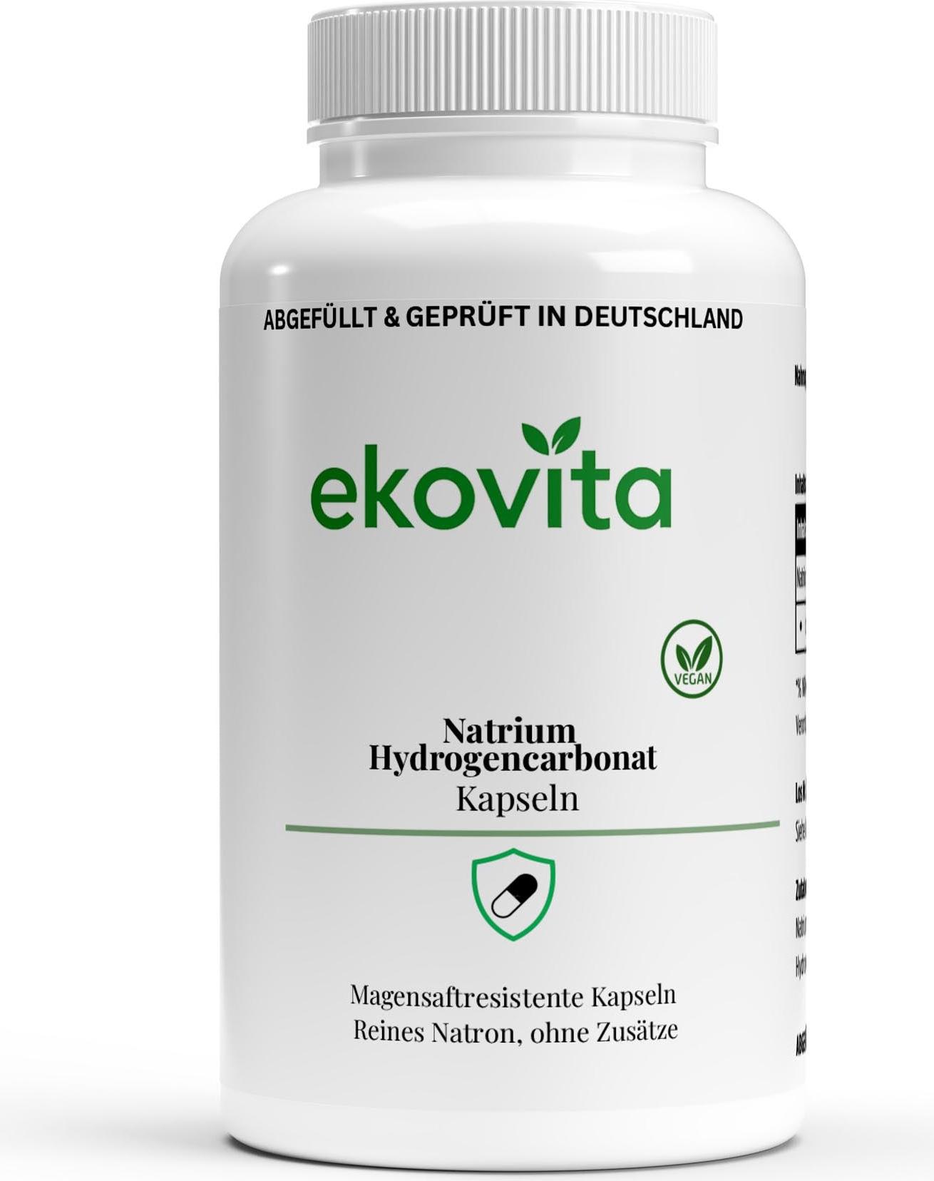 ekovita Sodium Bicarbonate Enteric-Coated - 120 Capsules