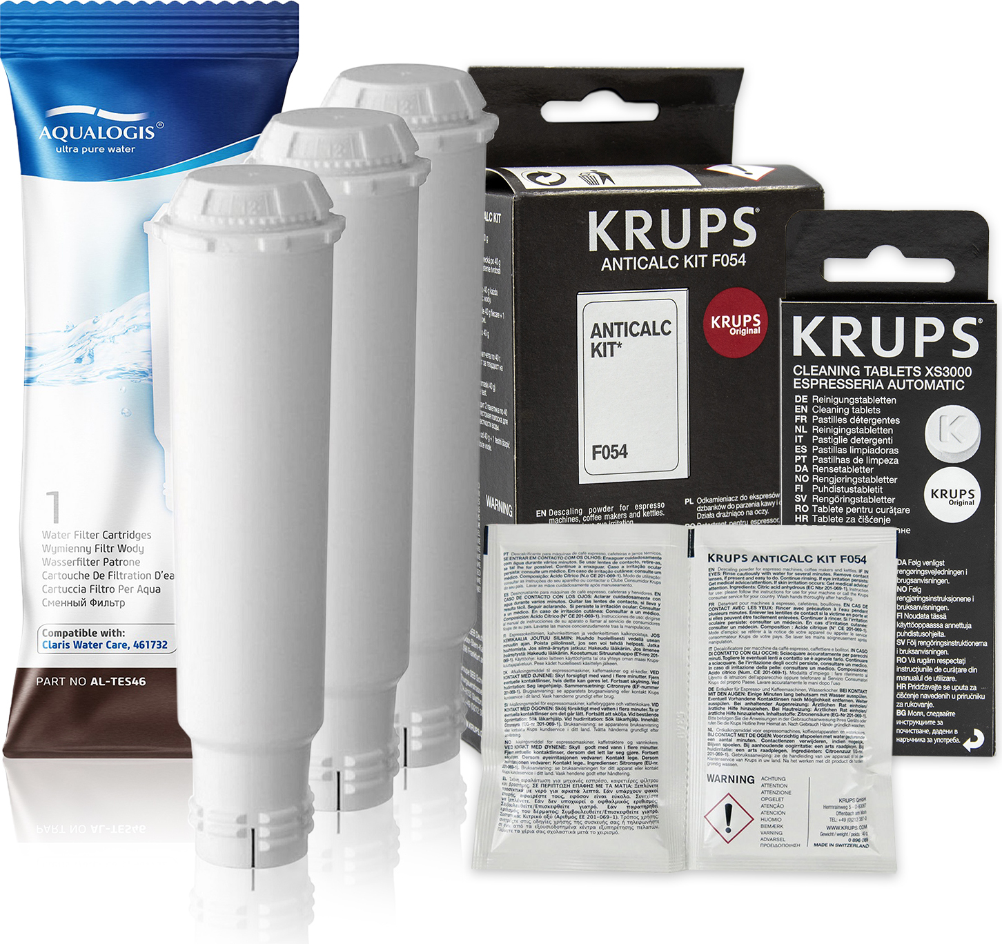 Krups Entkalker AntiCalc F054 Reinigungstabs XS3000 - Foto 7