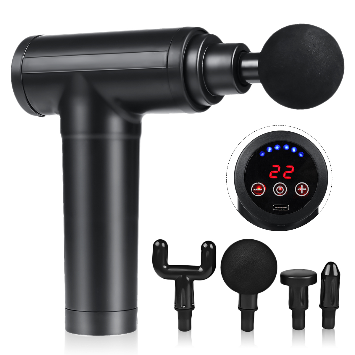 LCD Electric Massage Gun Massagepistole Kaufland.de