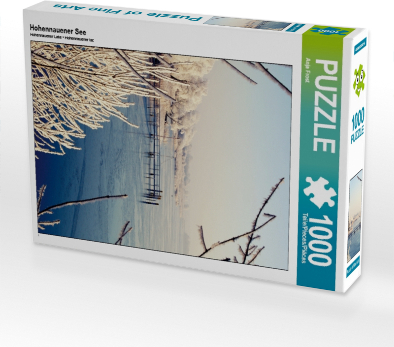 Calvendo Hohennauener See 1000 Teile Puzzle hoch 480x640mm, Frost Anja; 7331540
