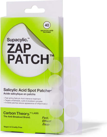Carbon Theory Supacylic Acne Patches Zap Patch With Salicylic Acid - 40 Pieces CTZP40