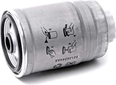 ASP-Eberle Dieselfilter 2.8-L. Diesel Filter Jeep Wrangler JK 07- 52126244 AA