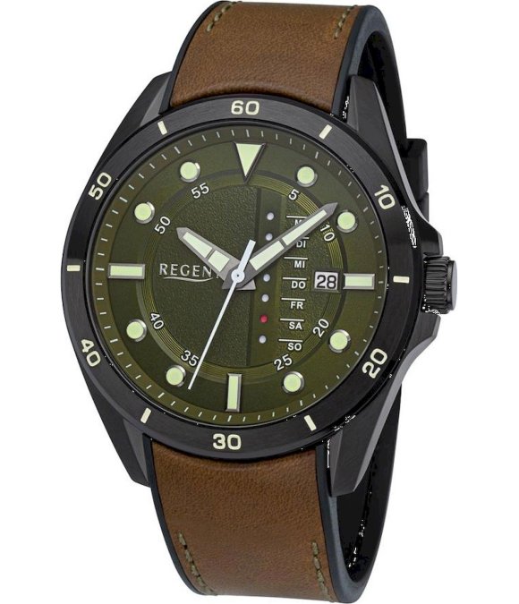 Regent - Armbanduhr - Herren - Chronograph - Quarz - BA-637