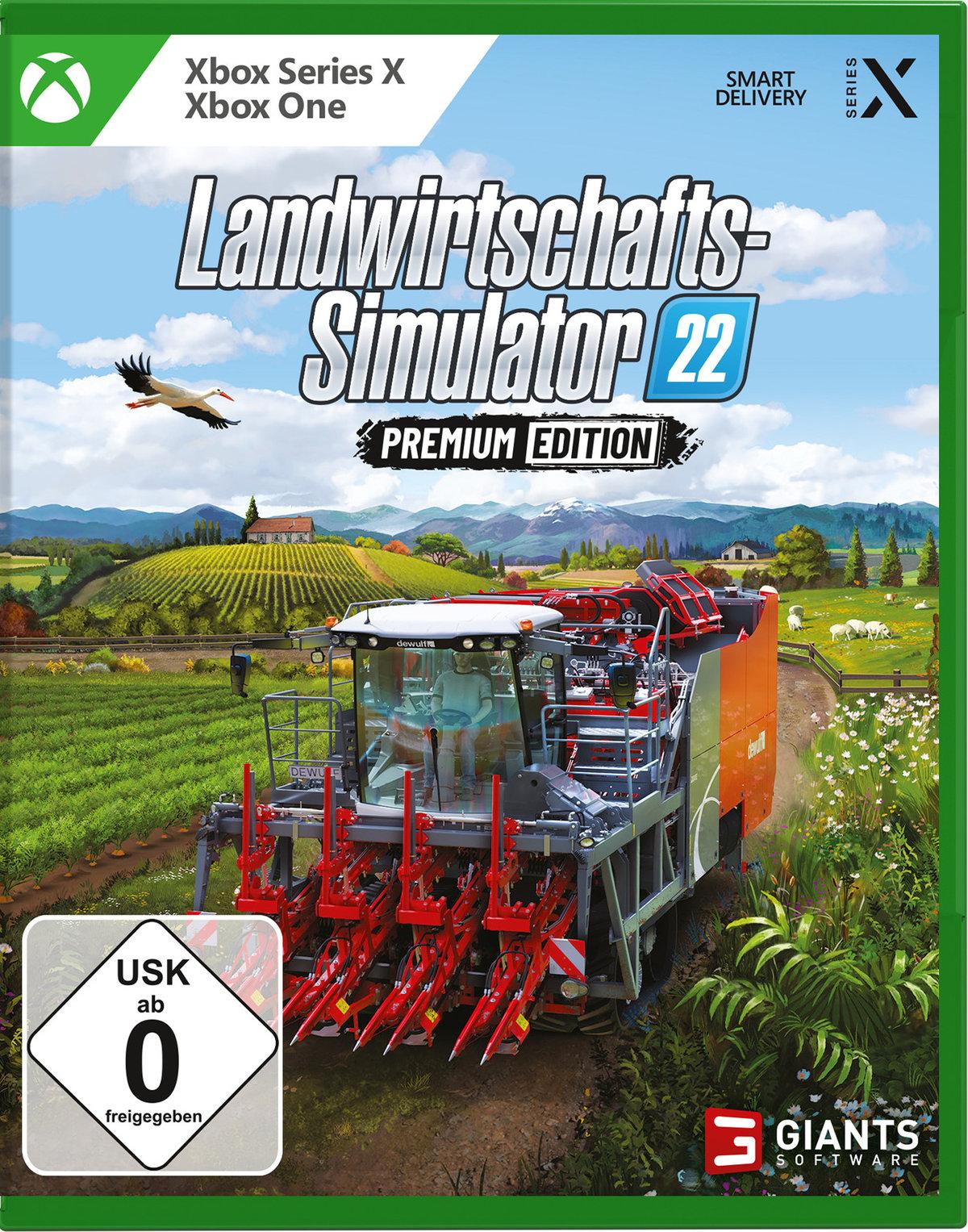 astragon Landwirtschafts-Simulator 22 (Premium Edition) Xbox Series X-Spiel 66618